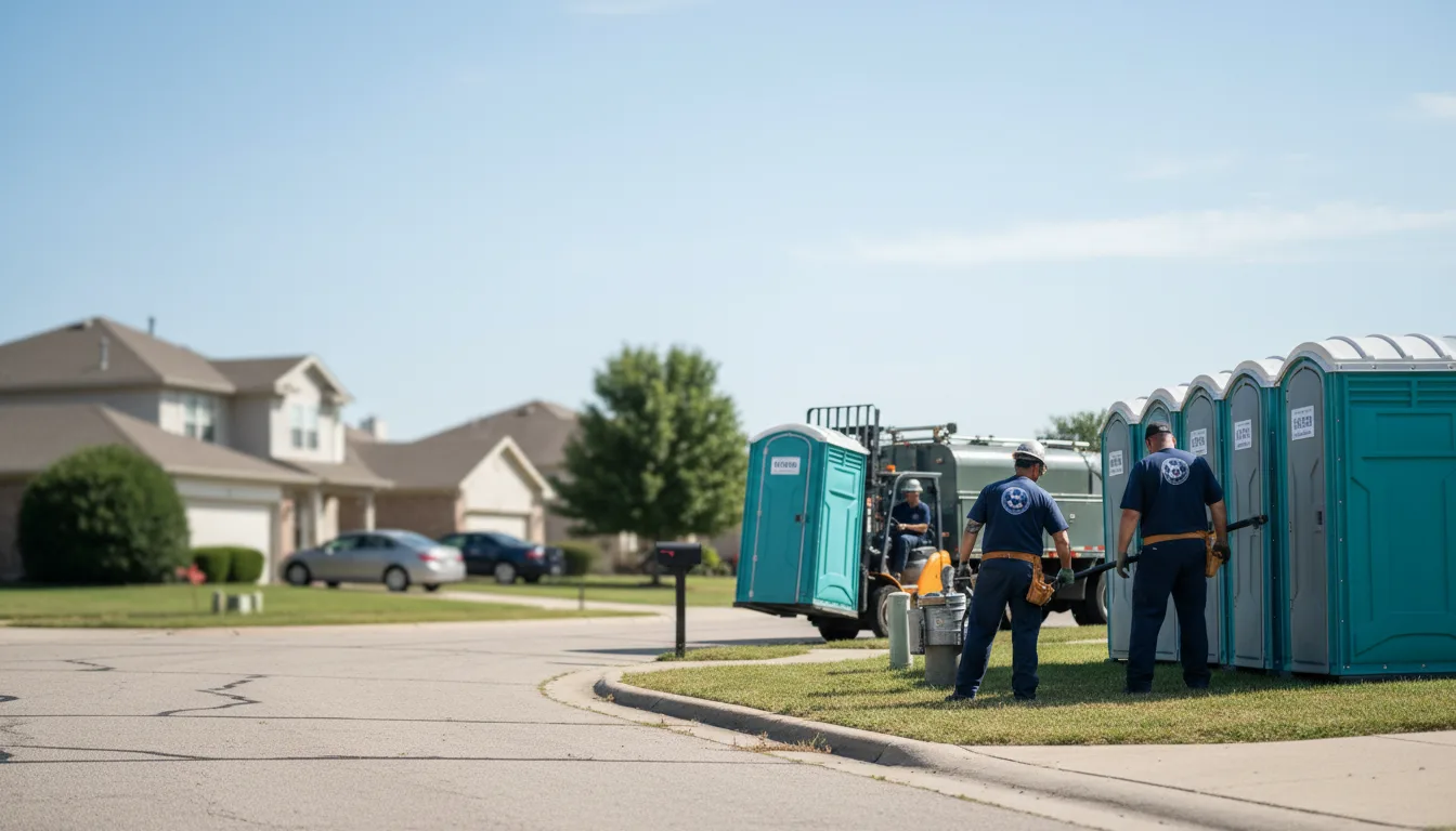 Porta Potty Rental in Pittsburg, KS near me